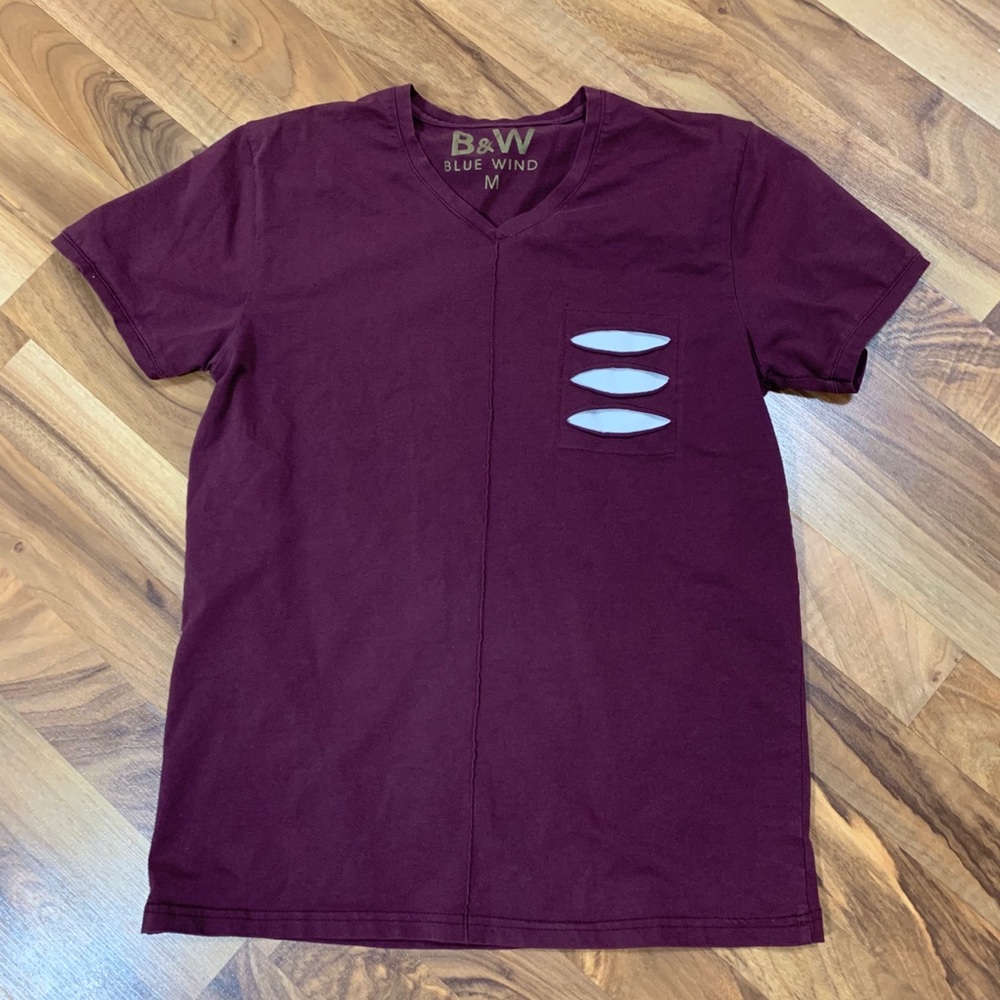Men’s Burgundy T-Shirt